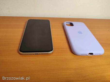 Okazja!  Oryginalny Iphone 11 -  Biały!  Super Stan!  Nowa Bateria!