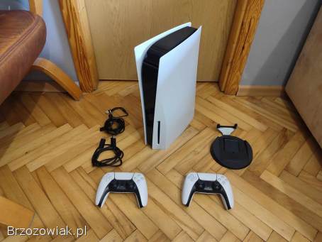 Okazja!  Konsola PS5 z napędem + 2 pady!  Playstation 5!  Gwarancja!