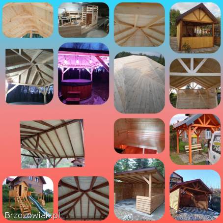 Wiata altana domki ogrodowe