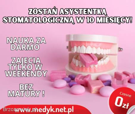 Zawód Medyczny w 10 miesięcy -  zupełnie za darmo i w weekendy