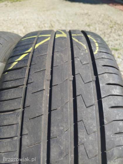 4 opony letnie lato 225/50R17 falken jak nowe 4x7mm