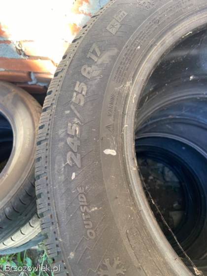 Michelin 245/55/17 zimowe vivaro trafic bus