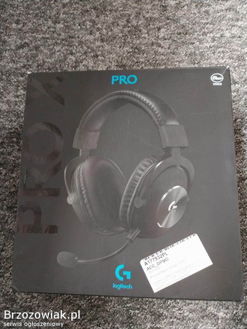 Słuchawki Logitech PRO X