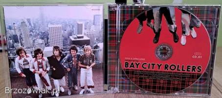 2CD BAY CITY ROLLERS-Give A Little Love-The Best Of.  Glam Rock.  Rarytas.