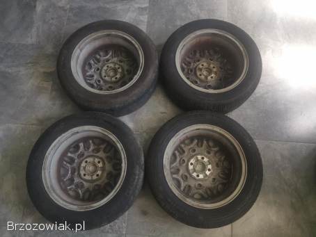 Alufelgi Rover 45 R15 195/55 4x100 z oponami letnimi