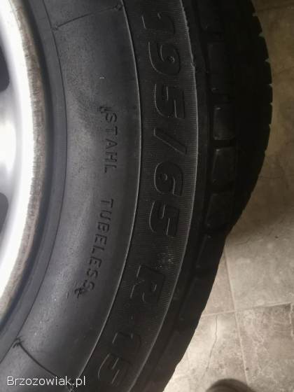 Alufelgi R15 195/65 5x100 z oponami