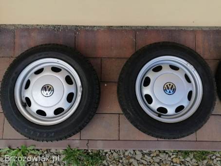 Felgi stalowe + opony letnie VW Polo 6n