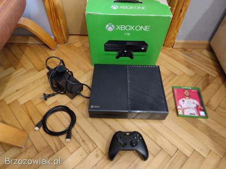 Okazja!  Xbox one 1TB + pad i sporo gier!  Super Stan!  Gwarancja!
