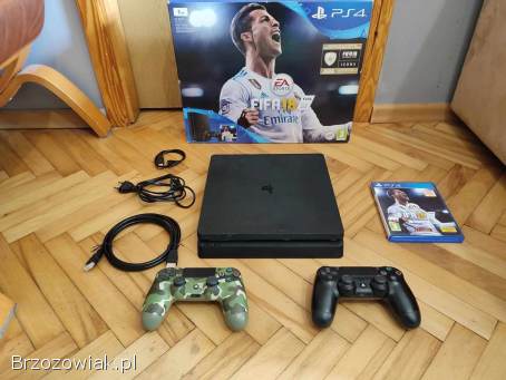 Okazja!  Konsola PS4 1TB + 2 pady+ gry!  Playstation 4 Slim!  Gwarancja!