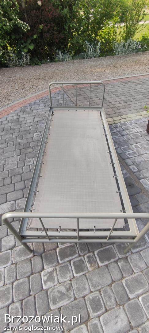 Łóżko wojskowe metalowe 80x200
