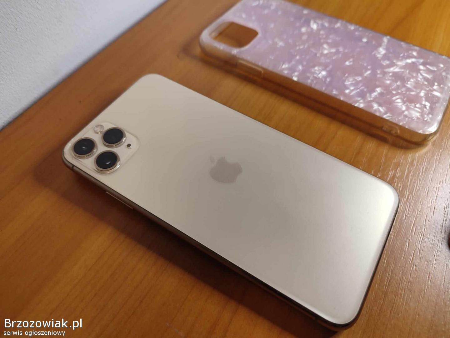 Okazja!  Iphone 11 Pro Max Złoty!  Bateria 91 Gwarancja!