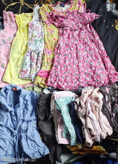 Ciuszki dla dziewczynki na lato,  92/98