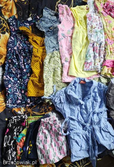 Ciuszki dla dziewczynki na lato,  92/98