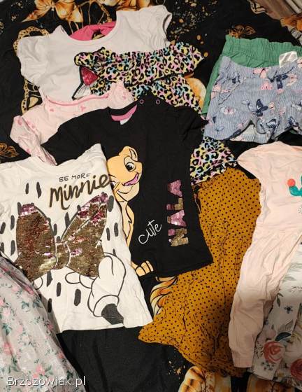 Ciuszki dla dziewczynki na lato,  92/98