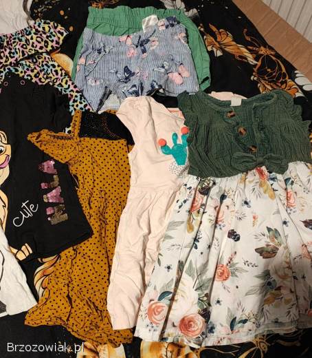 Ciuszki dla dziewczynki na lato,  92/98