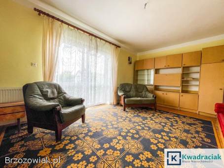 Murowany dom w miejscowości Rogi