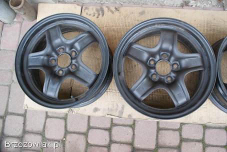 Felgi strukturalne Opel 16 cali rozstaw 5x110 z kołpakami Meriva B,  Astra Vectra