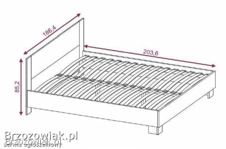 Łóżko ARKO 180 + stelaż -  nowe