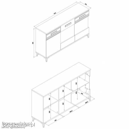 Kredens NOB 05 -  nowy