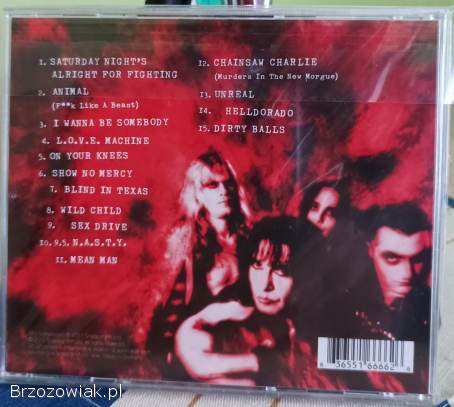 CD W.  A.  S.  P.  -  THE BEST OF THE BEST 1984>2000.  Heavy Metal USA.