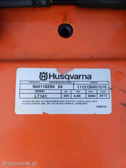 Husqvarna traktorek