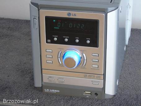 Wieża audio LG radio AUX,  CD.  DOSTAWA