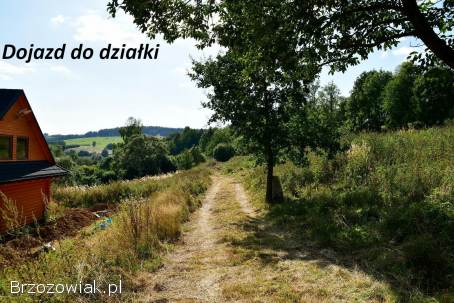 Piękna działka budowlana Bieszczady!  Okazja!