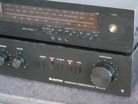 Unitra wzm WS-304S i tuner T-7010.  DOSTAWA.