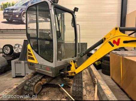 Minikoparka wacker neuson et 16 2017 rok 1800 kg pierwszy właściciel