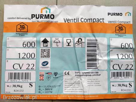 Grzejniki PURMO Ventil Compact