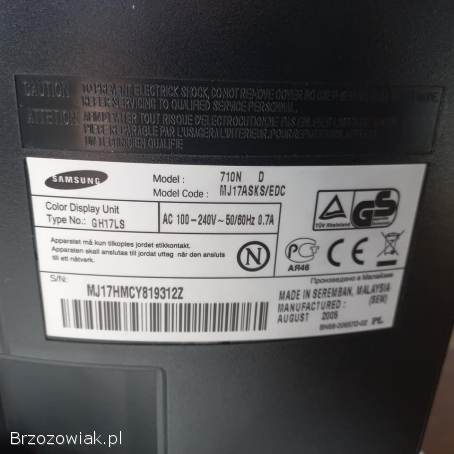 Monitor samsung 17 cali