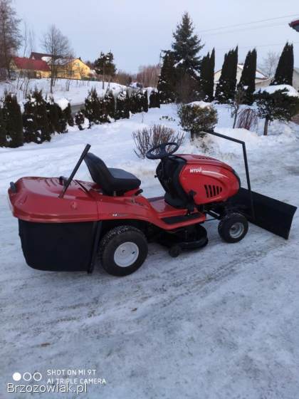 Kosiarka traktorek MTD Pompa oleju Pług do śniegu