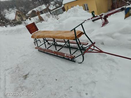 Sanki,  sanie do quada ciagnika