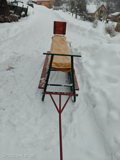 Sanki,  sanie do quada ciagnika