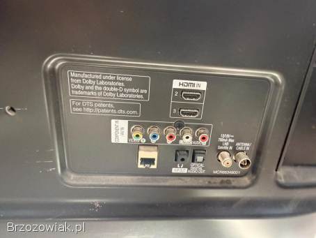 Telewizor marki LG,  model 43LH615V -  ZE z częstotliwością odświeżania 60Hz.