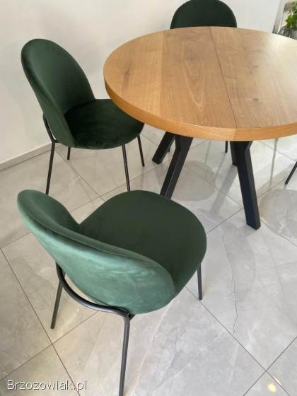 Producent / Krzesła Tapicerowane / Loftowy styl / Krzesła Dębowe / Stół dębowy