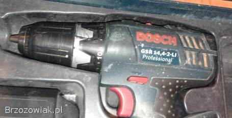 Bosch Professional GSR 14 4-2-li,  2 x bat,  ładowarka,  walizka