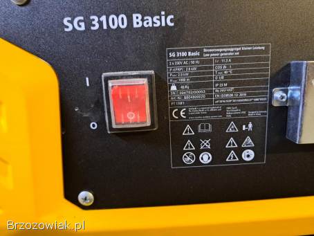 Agregat prądotwórczy Stanley SG 3100 Basic
