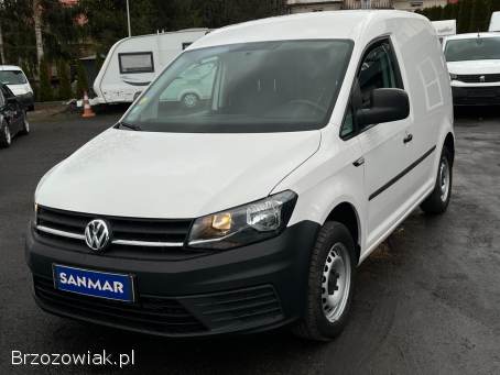 Volkswagen Caddy 2.  0TDi 102KM 2017/2018r Książki,  Ładny,  Elektryka
