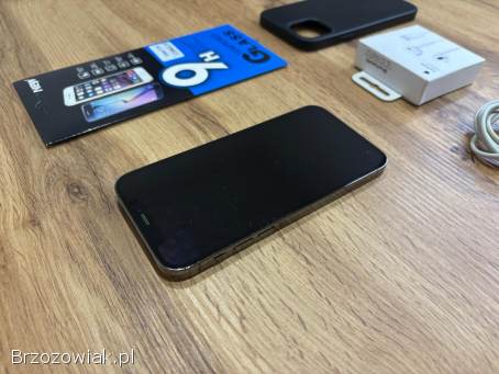 Okazja!  Iphone 12 Pro Grafitowy!  256GB!  Gwarancja!  Bateria 100