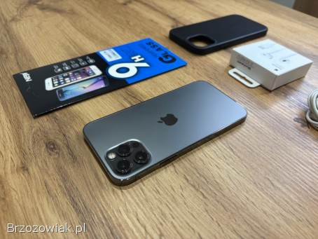 Okazja!  Iphone 12 Pro Grafitowy!  256GB!  Gwarancja!  Bateria 100