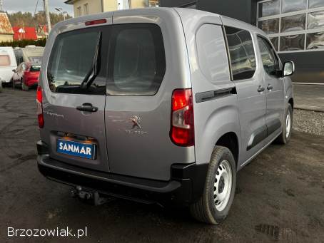 Peugeot Partner 1.  5HDi 102KM -  Gwarancja -  3osoby,  Elektryka,  Ładny