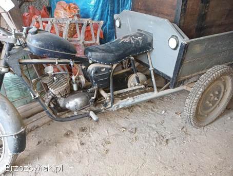 Trójkołowiec pannonia wsk 125