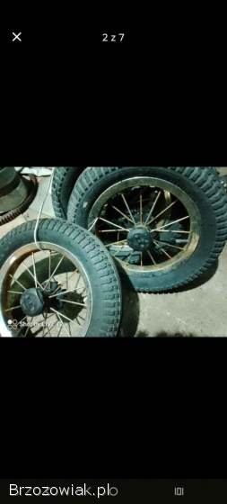 Małe kółka 4 sztuki 12cali -  średnica koła 32 cm