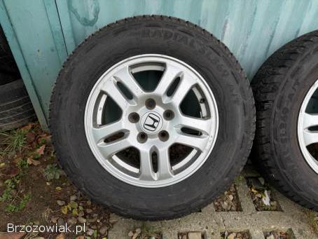 Koła 5x114,  3 R15 Honda 6J ET50 64,  1 stan DB 205/70 Westlake 2024 r.  5,  5/6,  5