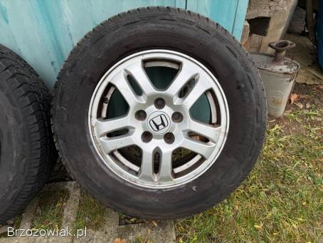 Koła 5x114,  3 R15 Honda 6J ET50 64,  1 stan DB 205/70 Westlake 2024 r.  5,  5/6,  5