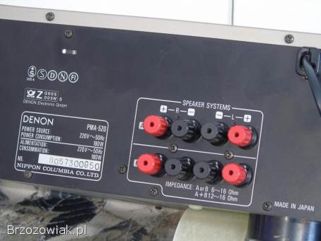 Wzmacniacz Denon PMA-520 świetne stereo.  DOSTAWA