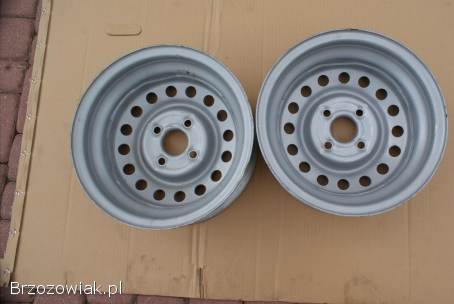 2 felgi do przyczepki wzmocnione 4,  5Jx13 cali rozstaw 4x100 ET30 STARCO j.  Nowe