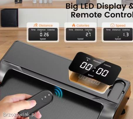 Bieżnia domowa do chodzenia i biegania