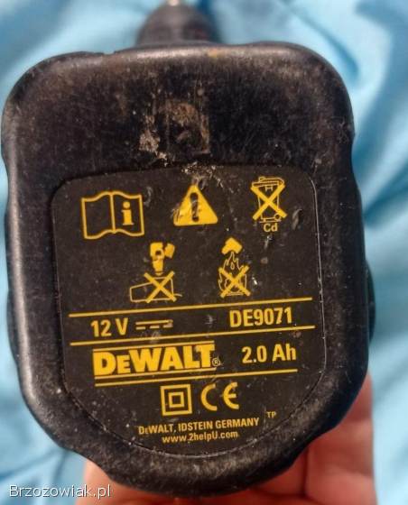 Wkrętarka DeWalt 12V + akumulator 2Ah